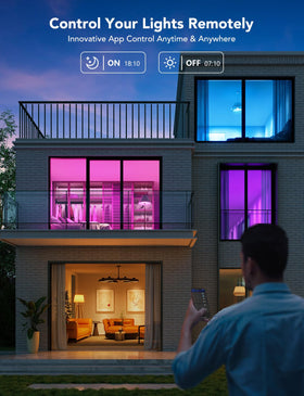 Govee bulbs allow group control and timers for automation