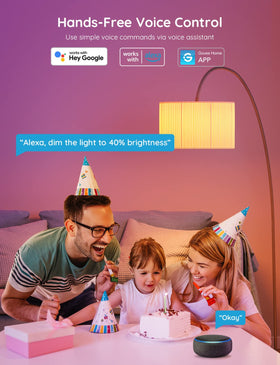 Music-sync lighting that pulses with your favorite tracks
