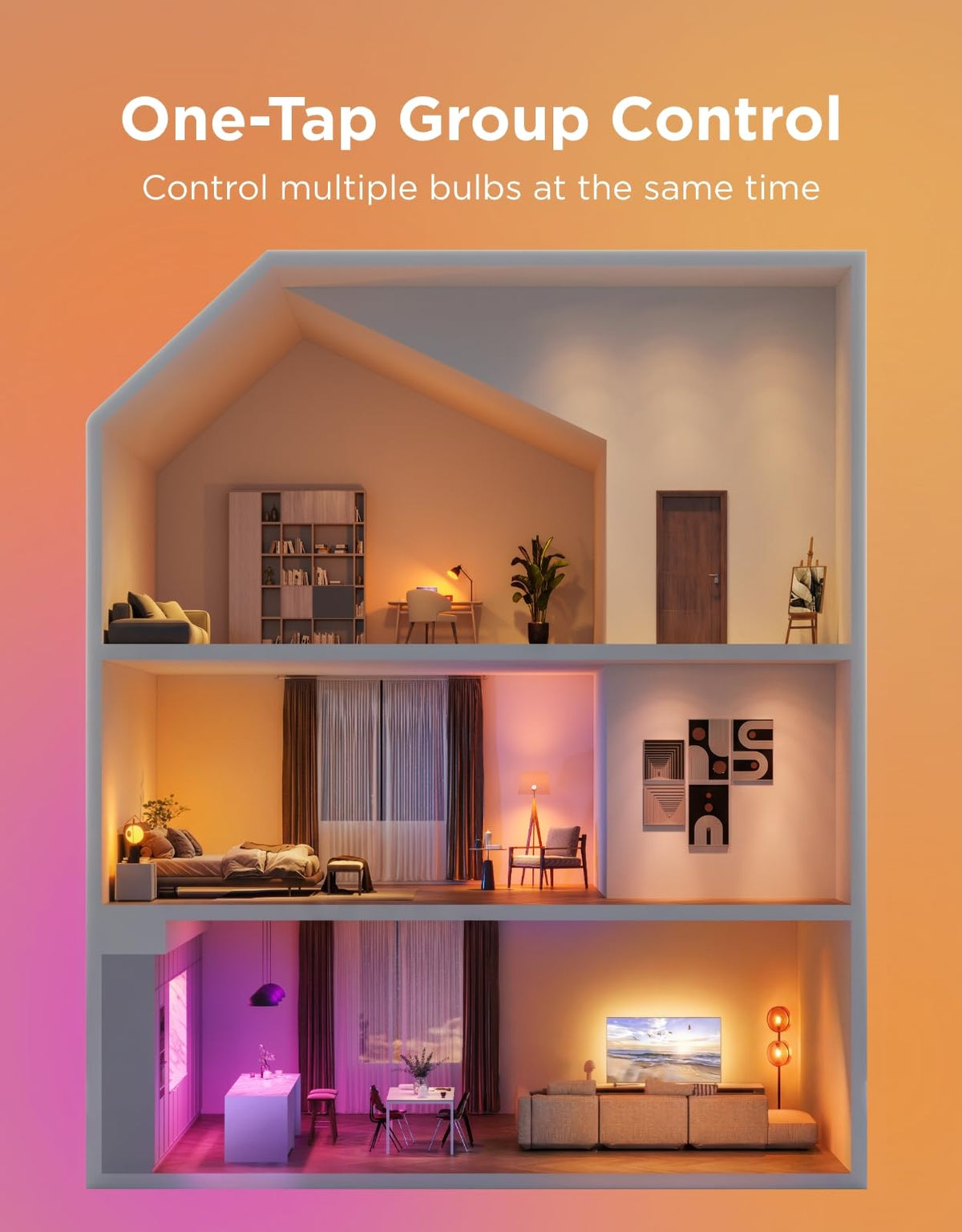 Govee two-pack kit for easy home lighting upgrade