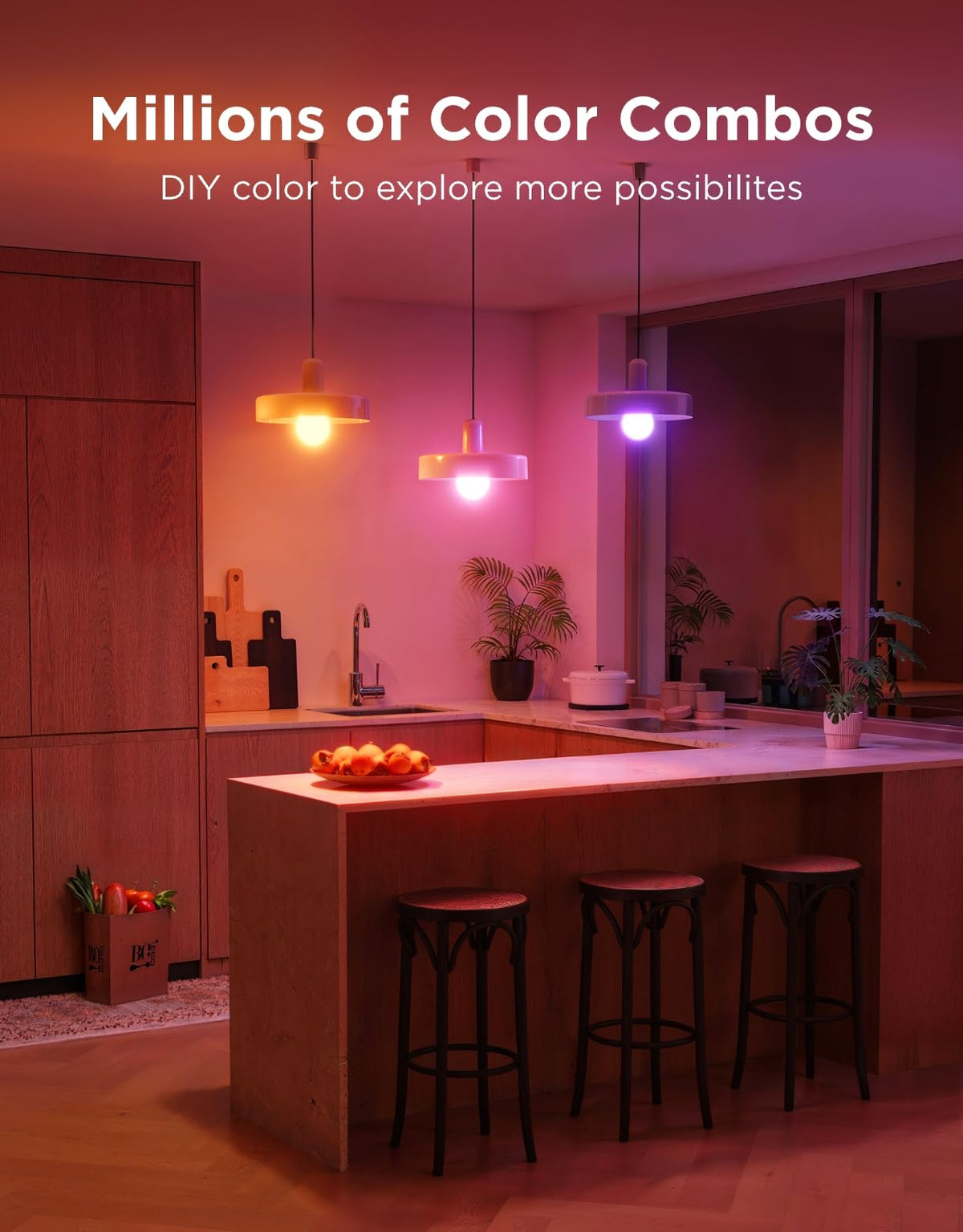 Govee bulbs with voice control via Alexa and Google Assistant