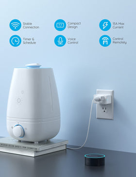 Govee Smart Plug with ETL and FCC certifications for safety.