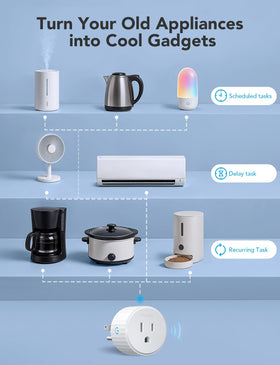 Govee Smart Plug scheduling and group control in use