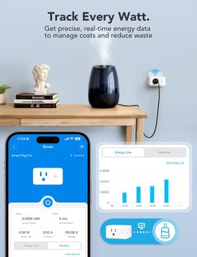 Govee Smart Plug app control over WiFi and Bluetooth for remote management