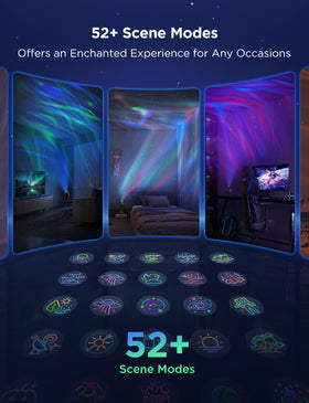 Govee Star Light Projector accepts voice control via smart assistants.