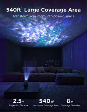 Govee Star Projector offers 50+ scene modes for varied moods