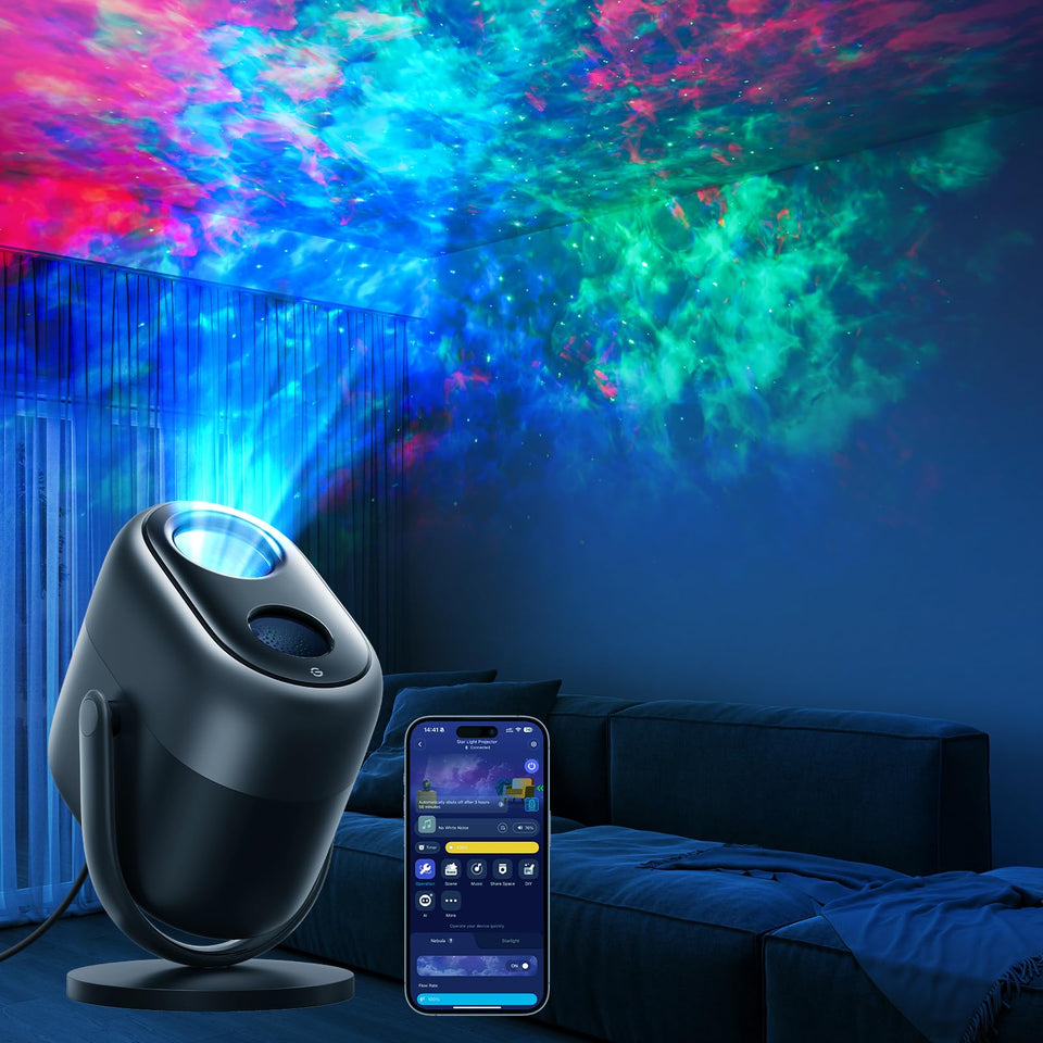 Govee Star Projector with 7-Zone Stardust effects for kids' rooms