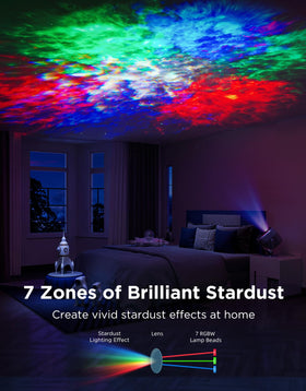 Govee Star Projector DIY Smart Control enables customizable colors and motion