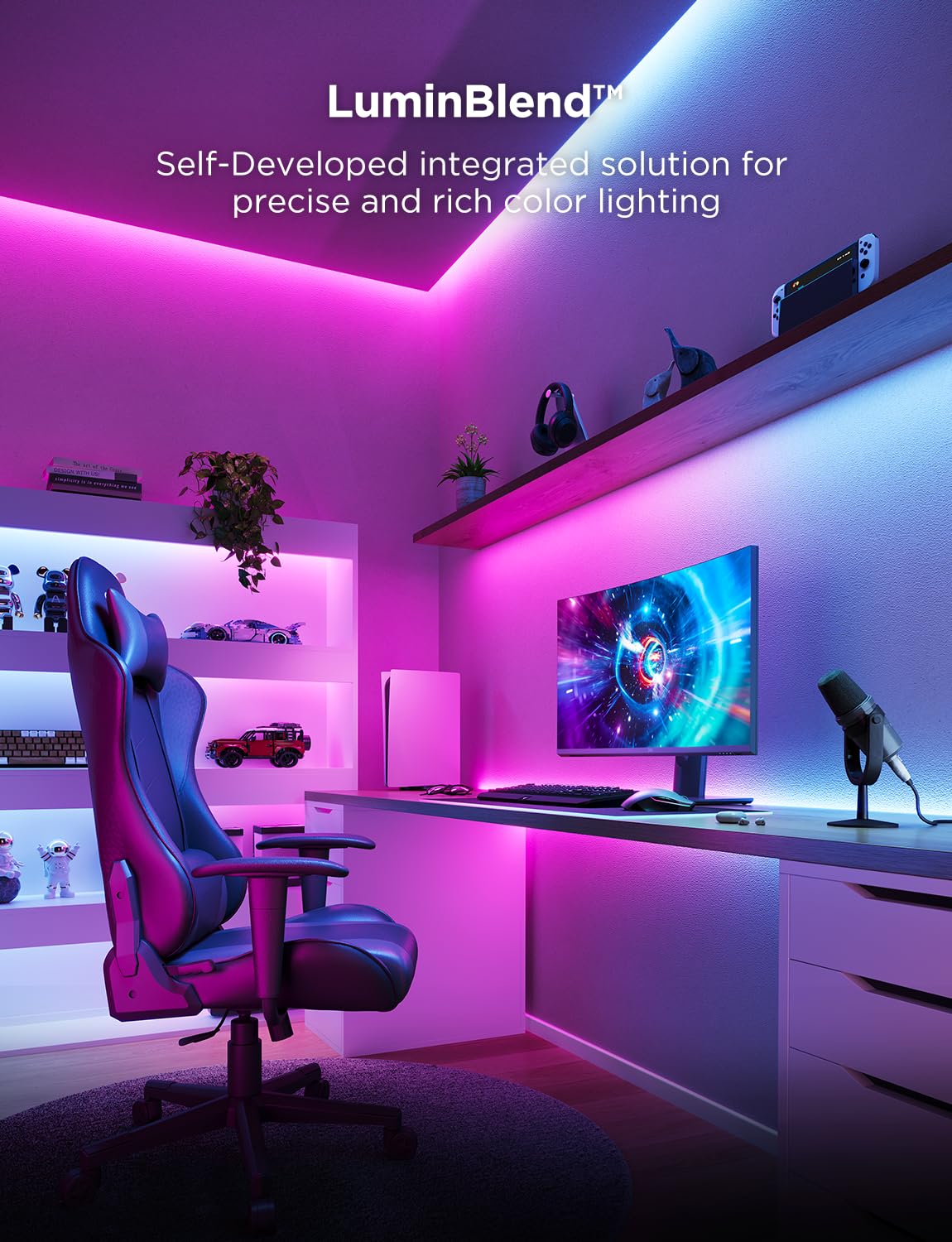 Govee Strip Light 2 Pro dynamic music mode for rhythm syncing
