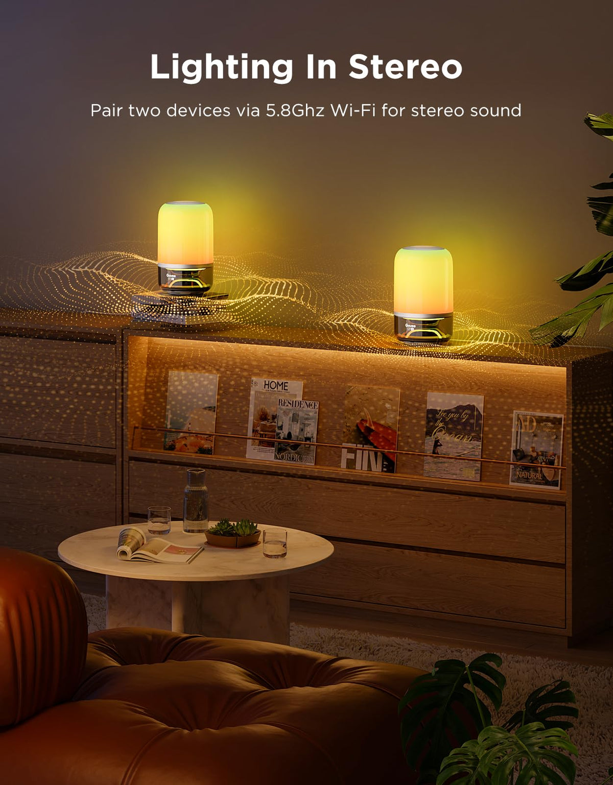 Smart controls integrate Matter, Alexa, and Google Assistant