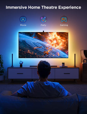 Govee TV Backlight 3 Lite Kit two 15-inch bars enhance room immersion