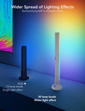 Govee TV backlight wi-fi controller works with app and voice assistants.