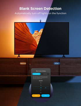 Govee TV backlight matches any content for streamed shows.