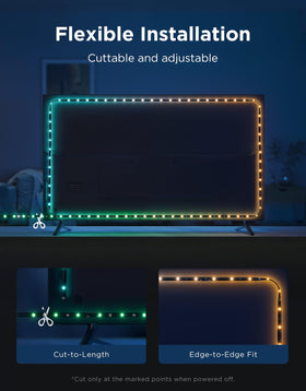 Govee TV LED Backlight 2 music-sync lights respond to sound.