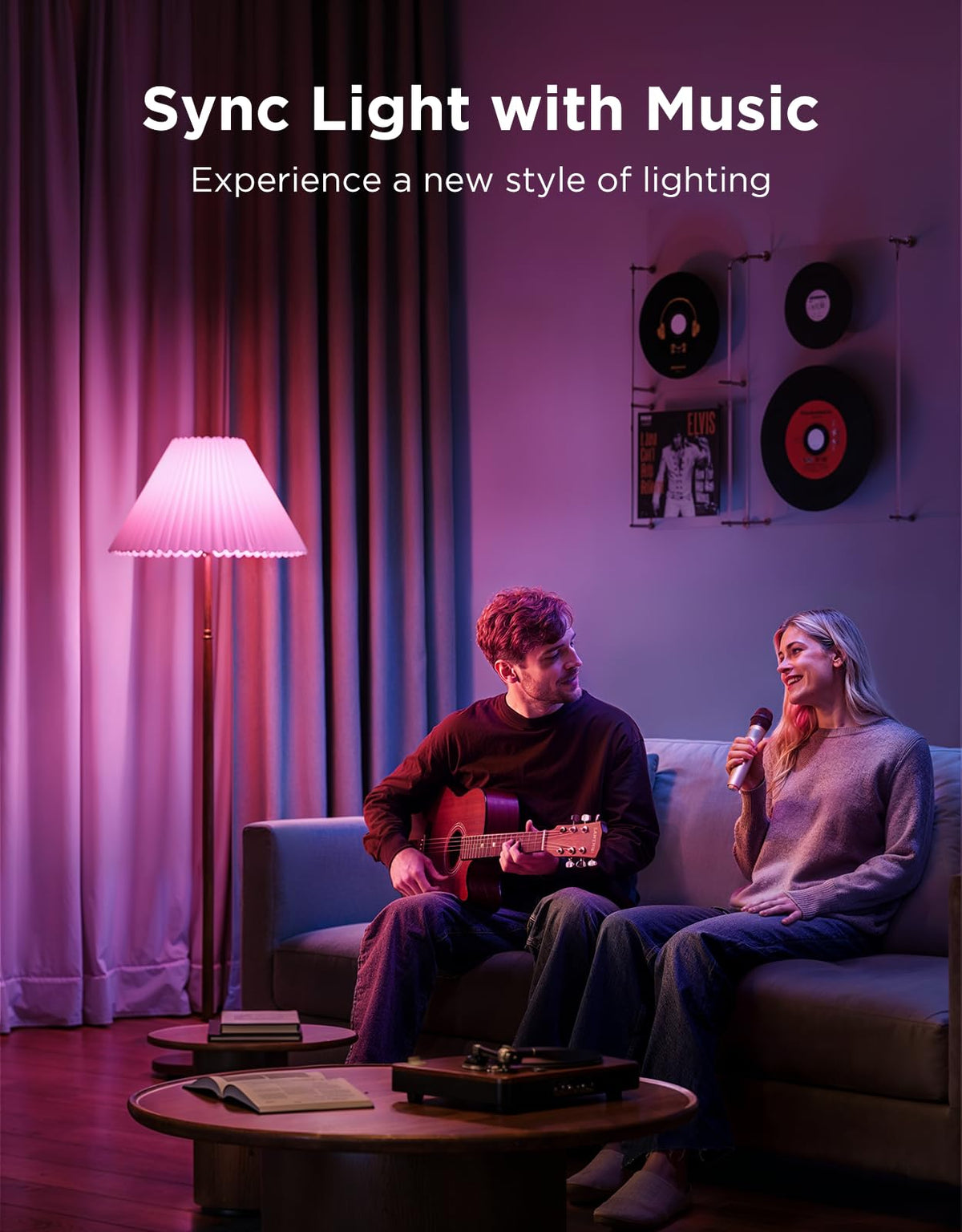 Govee BR30 compatible with Alexa and Google Assistant for voice control