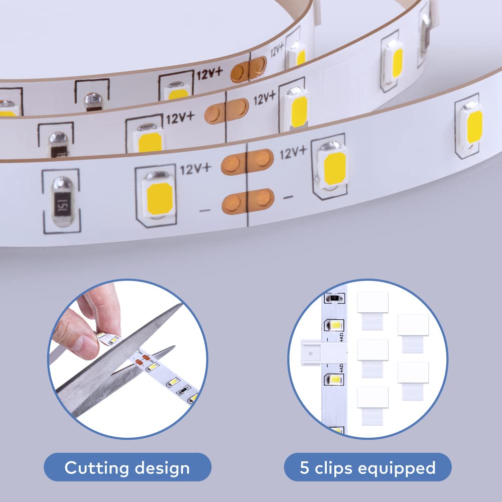 Govee LED strip cuttable design lets you trim to fit.