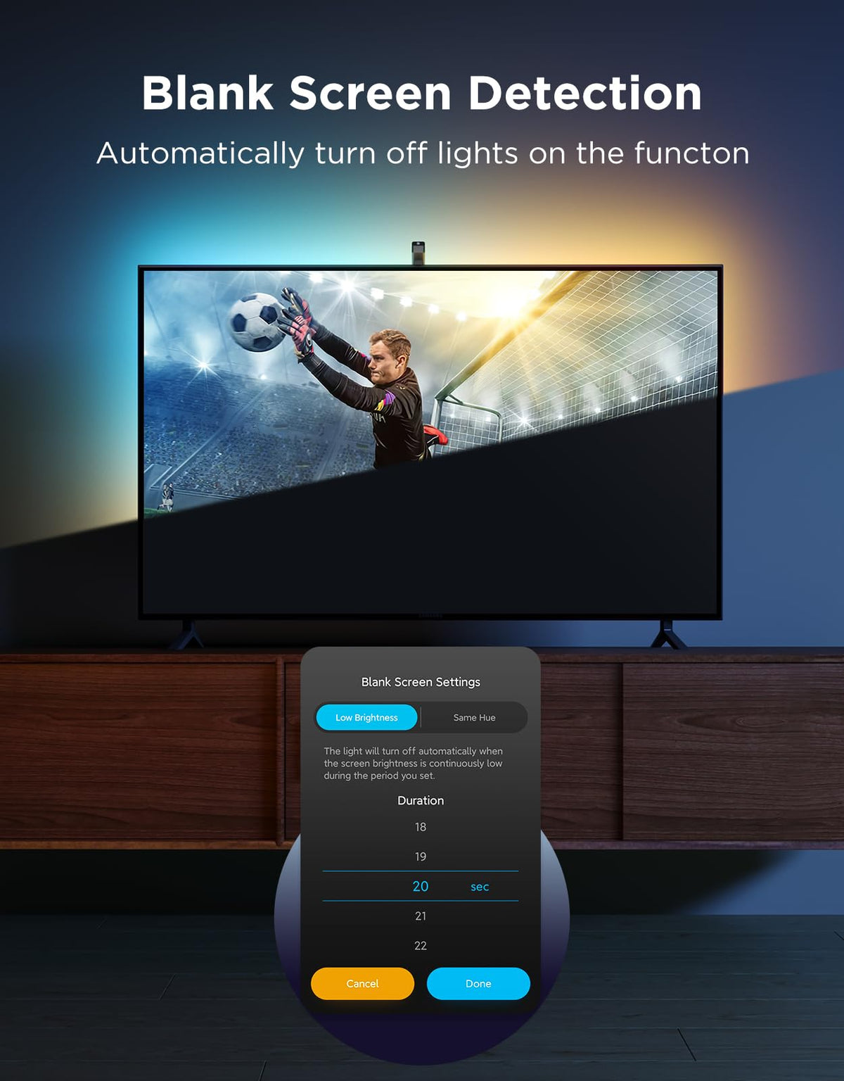 Govee Wi-Fi LED strip offers voice and APP control.