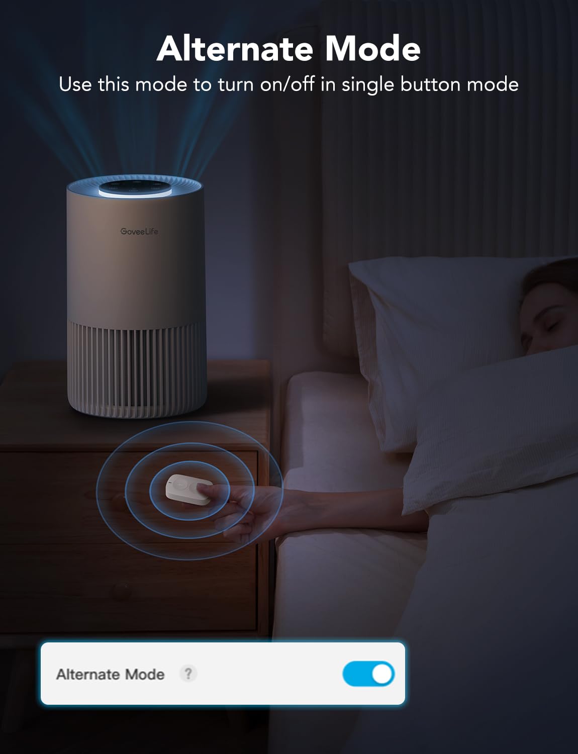 GoveeLife account tip enables up to 10 sensors per account.