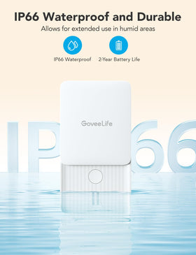 GoveeLife gateway remote monitoring setup for smartphone alerts