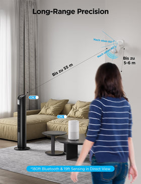 GoveeLife motion sensor adhesive back enables quick wall mounting