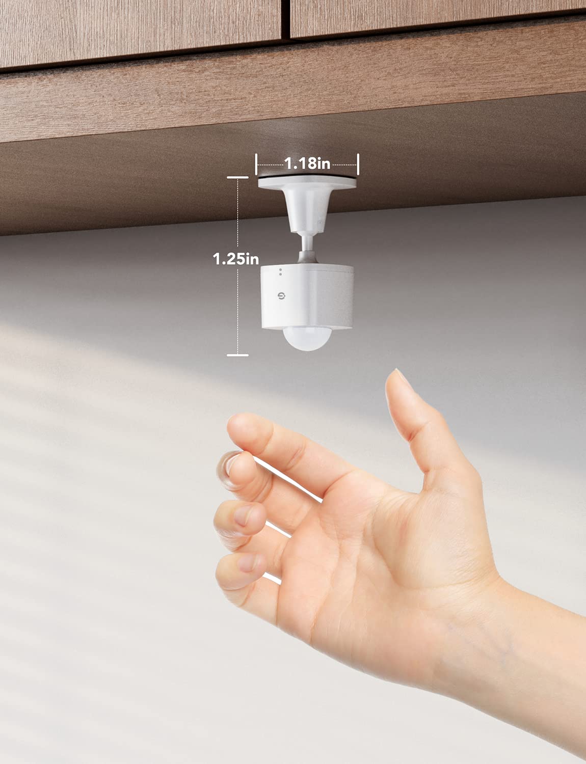 GoveeLife motion sensor demonstrates Wi-Fi and Bluetooth connectivity for smart hubs