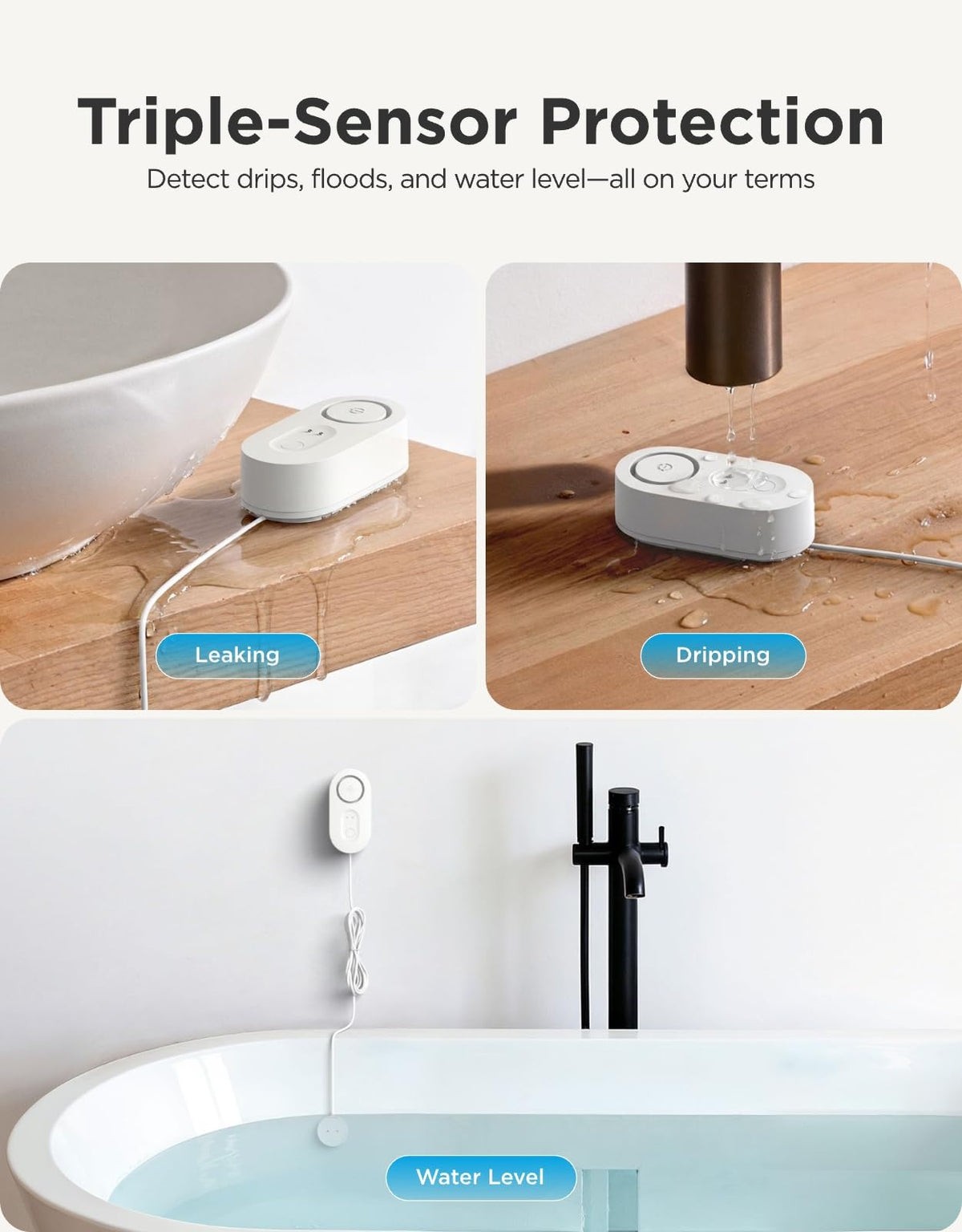 GoveeLife multi-point monitoring covers two areas with independent probes.