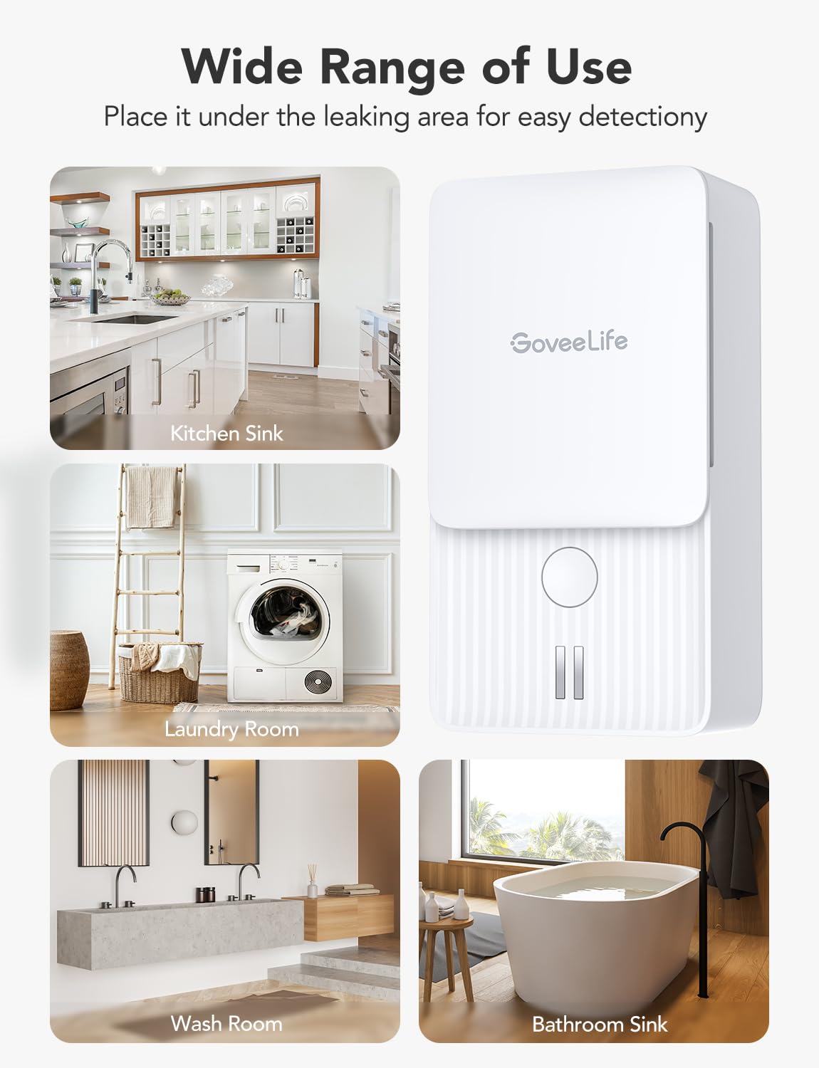 GoveeLife 5 pack box front, ready for multi-room installation