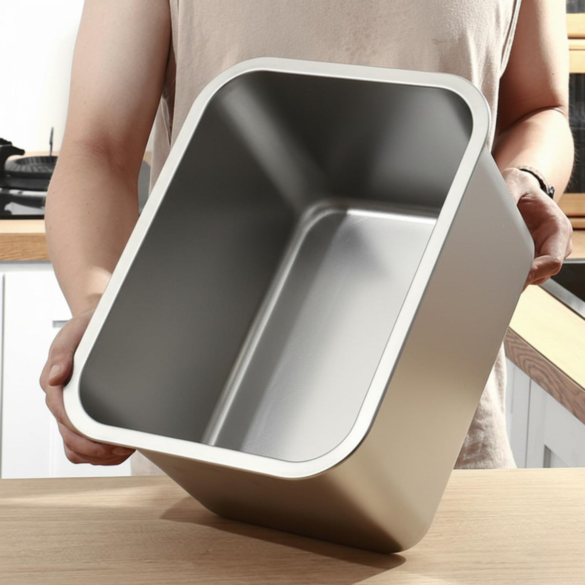GOVNPJ large kitchen wash basin supports big utensils and cookware