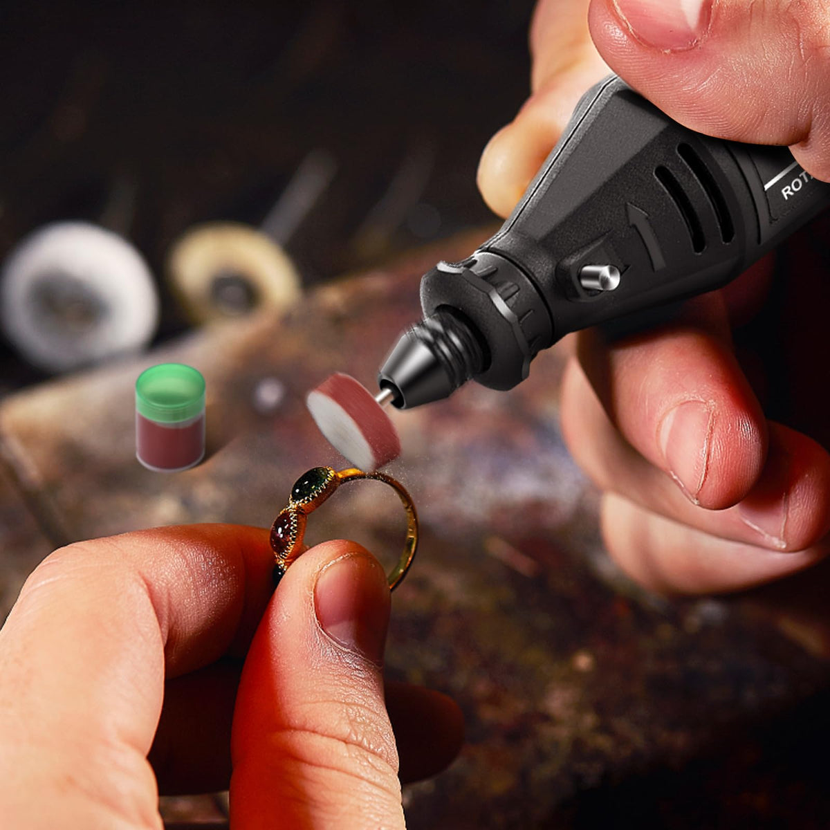 GOXAWEE carrying case keeps tools organized and portable for DIY projects.