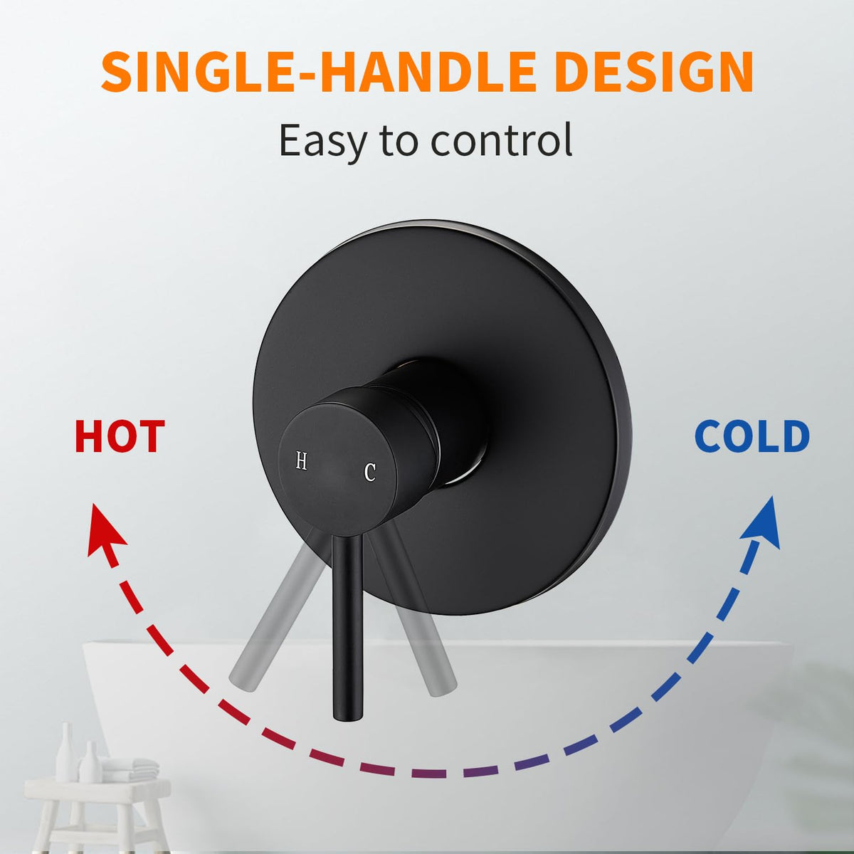 GOXIUHAN valve trim kit delivers crisp control and style.