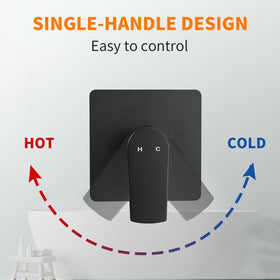 GOXIUHAN matte black finish close-up highlighting anti-corrosion durability