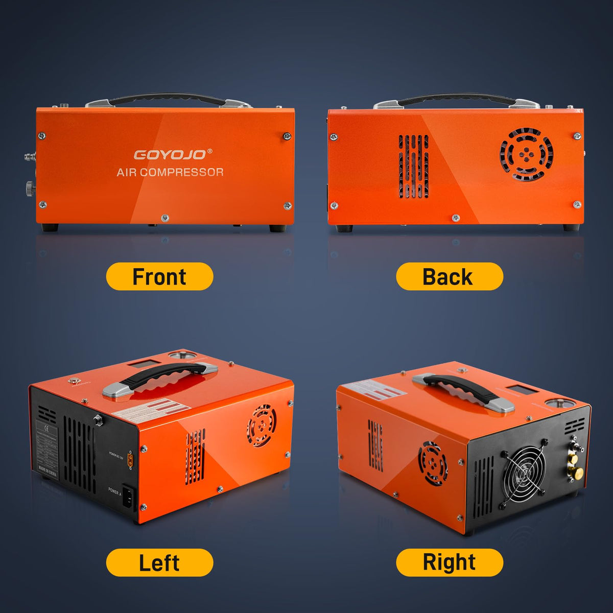 Goyojo LED pressure display provides quick readings