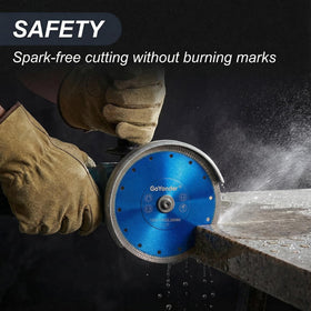 GoYonder blade works on porcelain, ceramic, granite, quartz with precision.