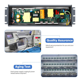GPJYD LED strip and cabinet lighting applications for versatile setups.