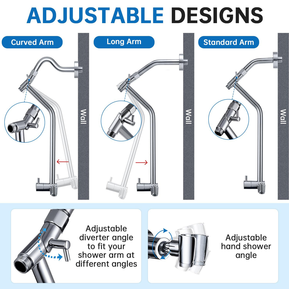 Easy-install diverter kit with included tools for quick setup
