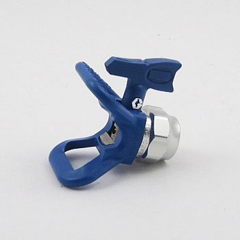 Graco RAC X 415 spray tip and guard deliver precise, durable performance for airless spraying.