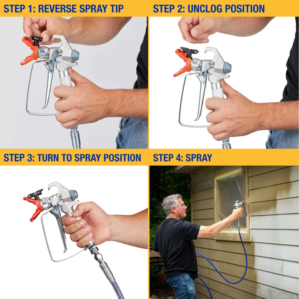 Graco TRU311 compatible sprayer setup shows seamless Graco integration.