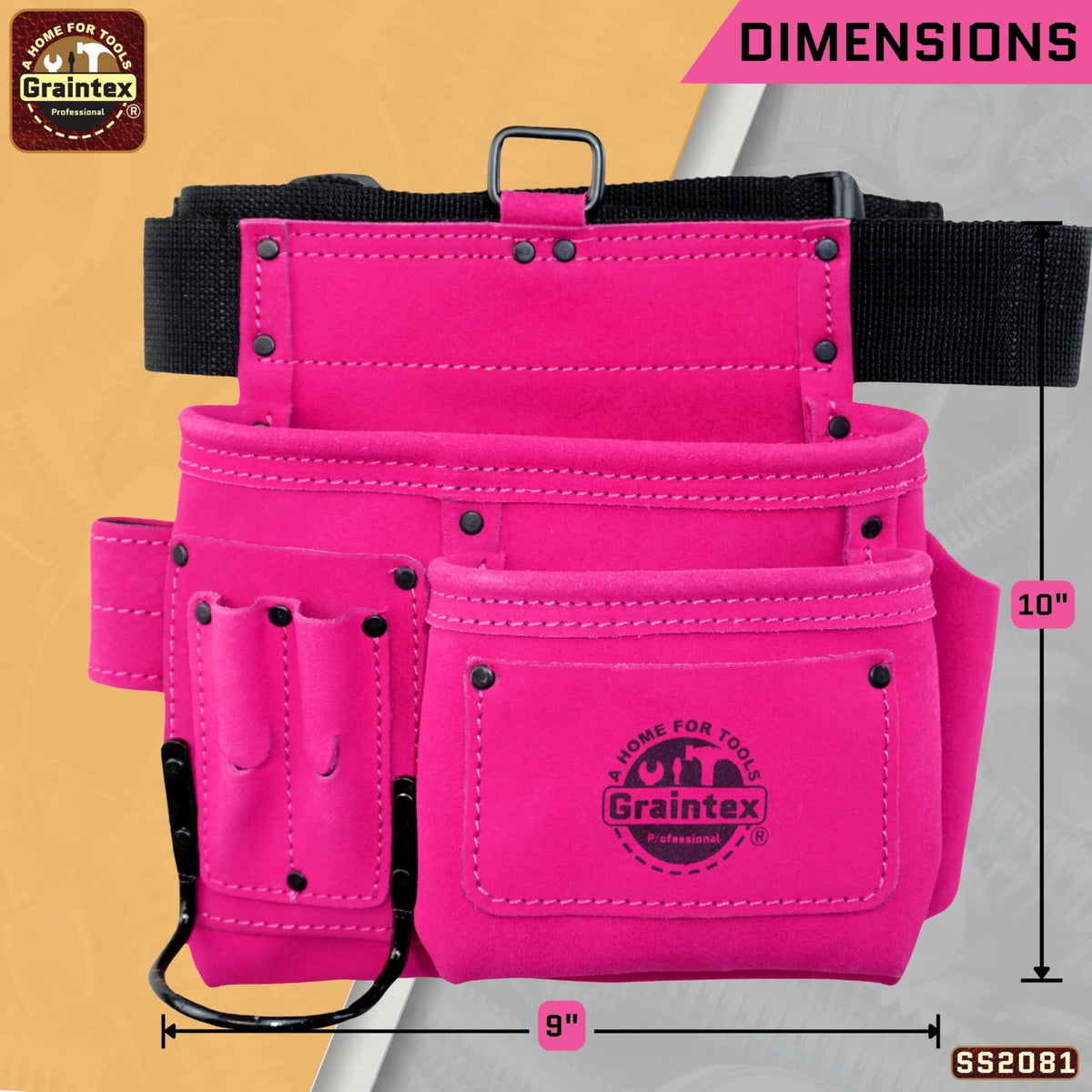 Graintex pink suede texture close-up highlights premium craftsmanship.
