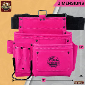 Graintex pink suede texture close-up highlights premium craftsmanship.