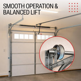 Granatan 530 lb capacity for sturdy residential door operation