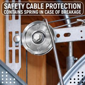 Granatan galvanized steel cables resist corrosion for daily use.