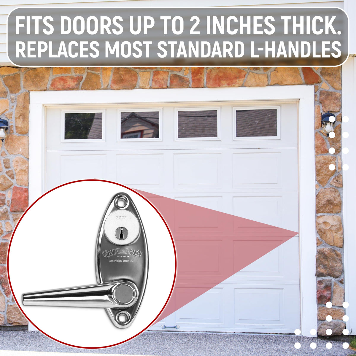 Granatan broad compatibility fits many single and double doors.
