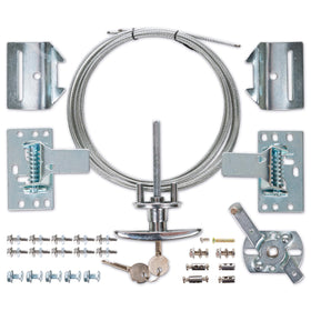 Granatan garage door lock kit with universal compatibility for single and double doors