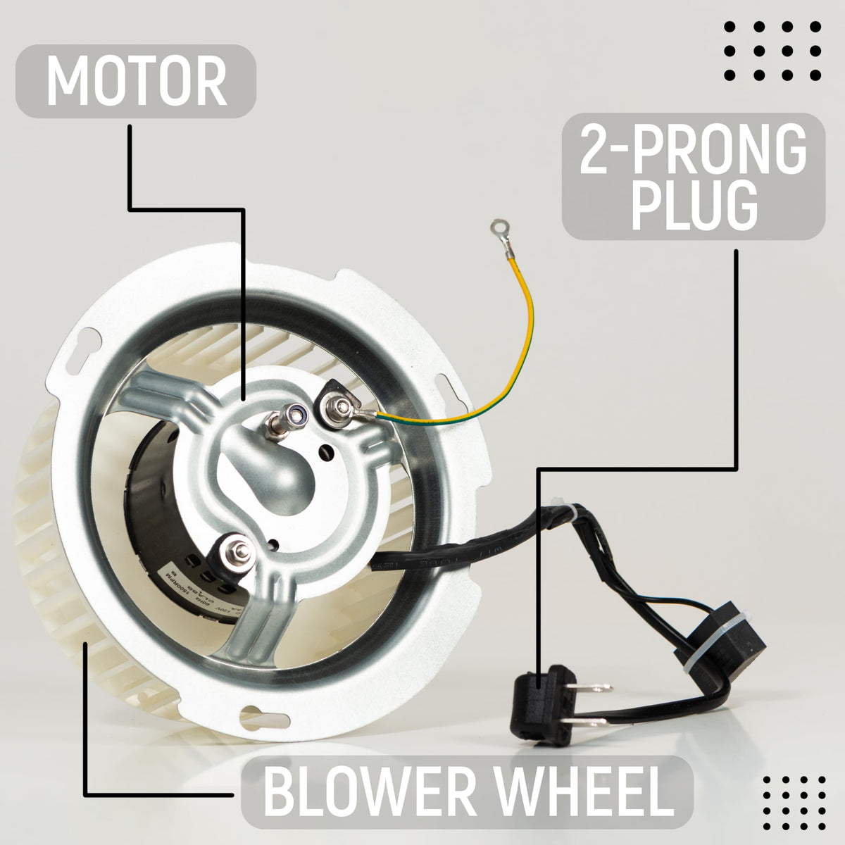 Granatan 2-prong plug for quick plug-and-play installation