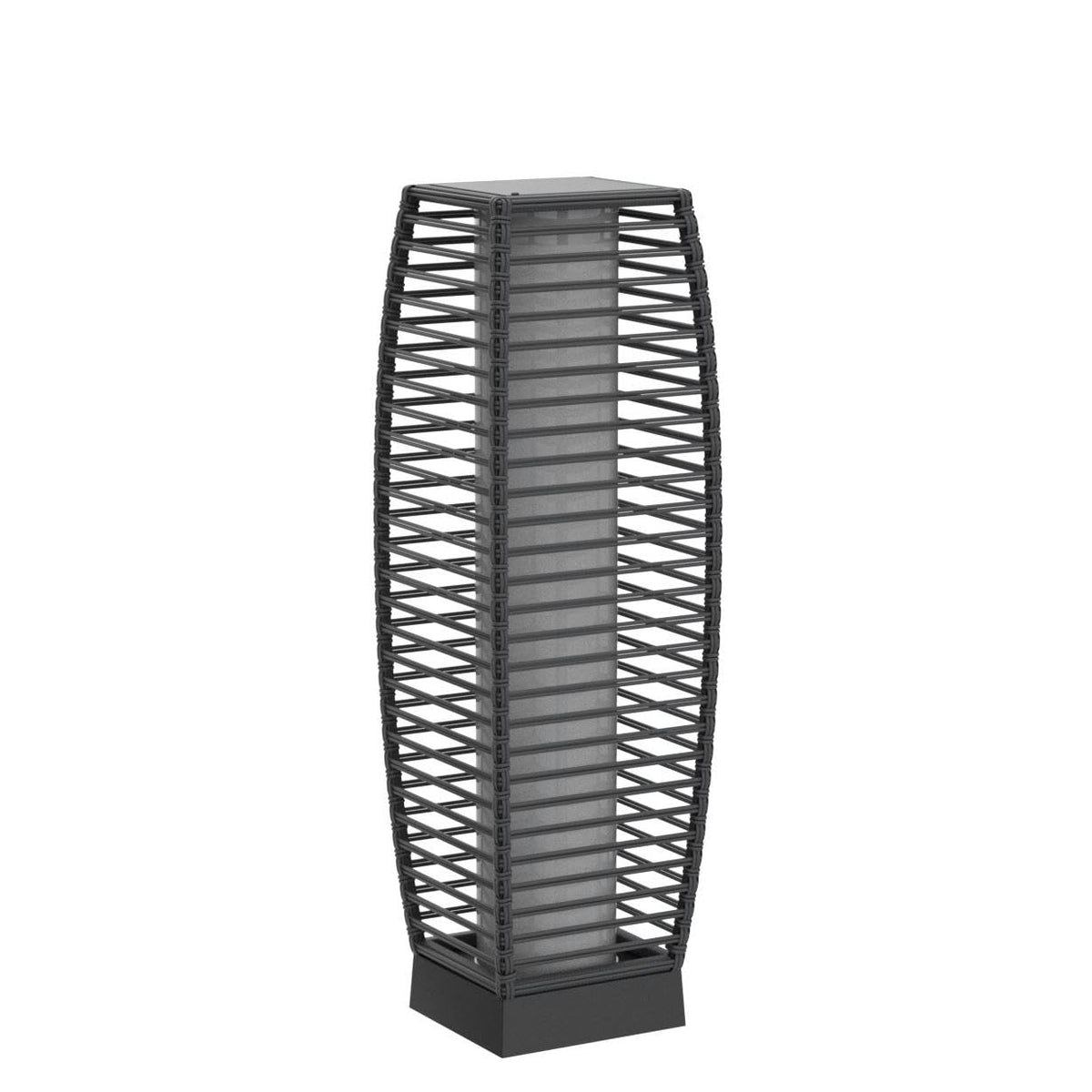 Grand Patio rust-resistant steel frame keeps the lantern sturdy beside pools and paths.