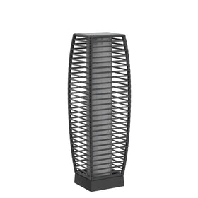 Grand Patio rust-resistant steel frame keeps the lantern sturdy beside pools and paths.