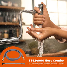 Grandiance kitchen faucet setup demonstrates a tidy under-sink upgrade.