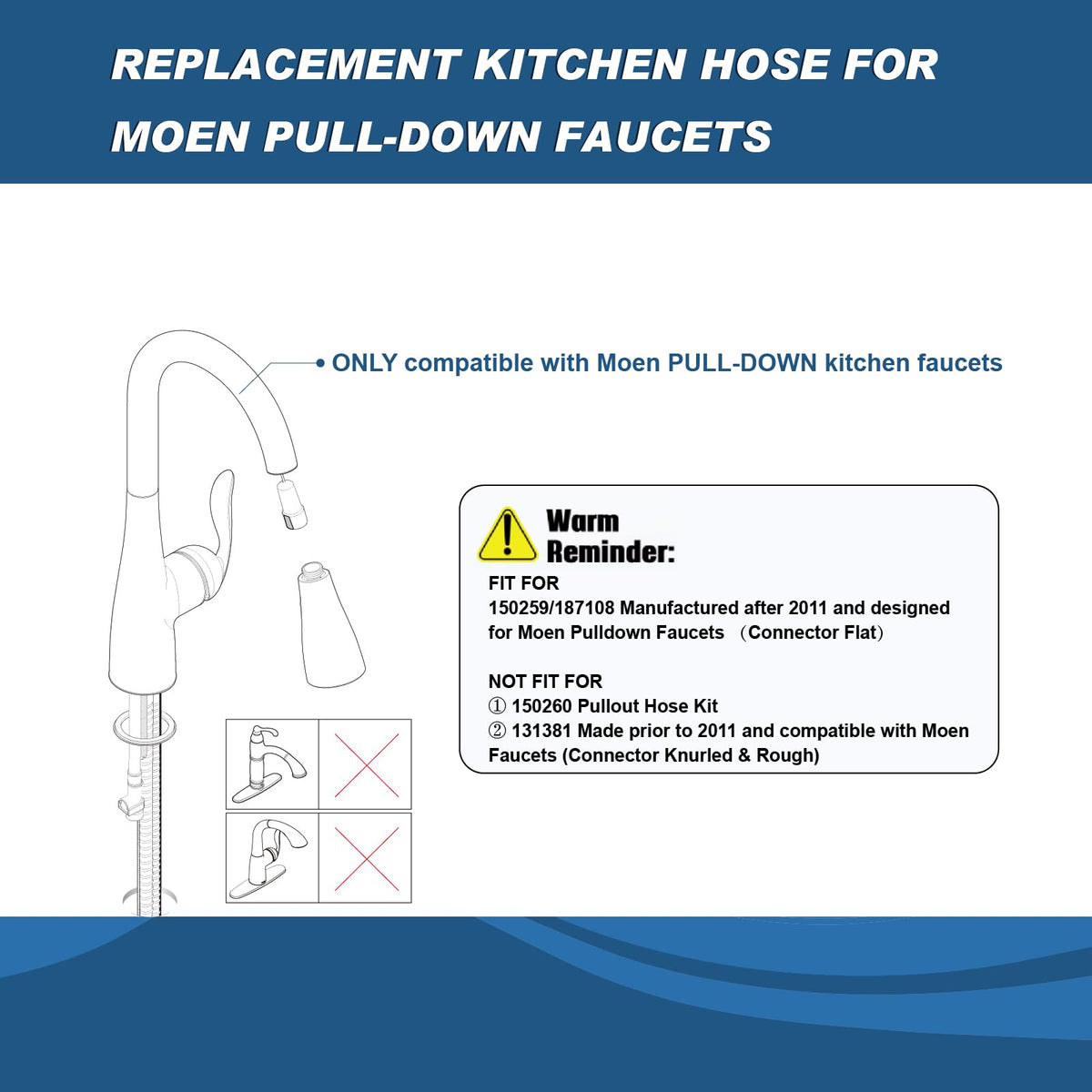 Grandiance hose design enables quick and easy installation