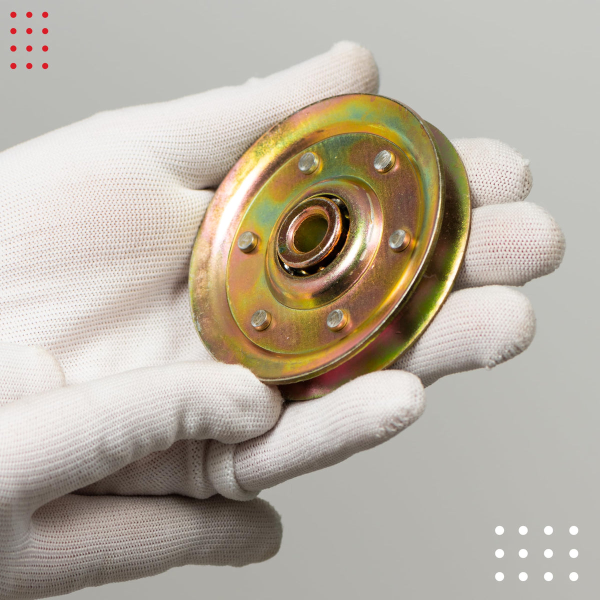 Granatan 200lb-rated pulleys demonstrating robust load capacity.