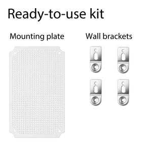 Gratury ABS material keeps the box lightweight and durable