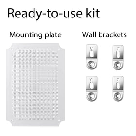 Gratury Junction Box compact dimensions 14.6 by 10.6 by 5.9 inches.
